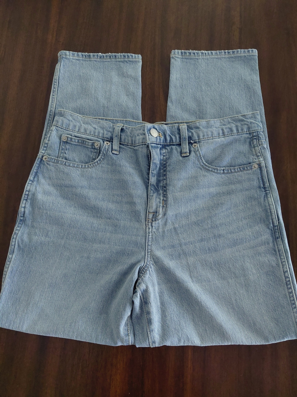 J Crew High Waisted Classic Vintage Light Wash Jean
